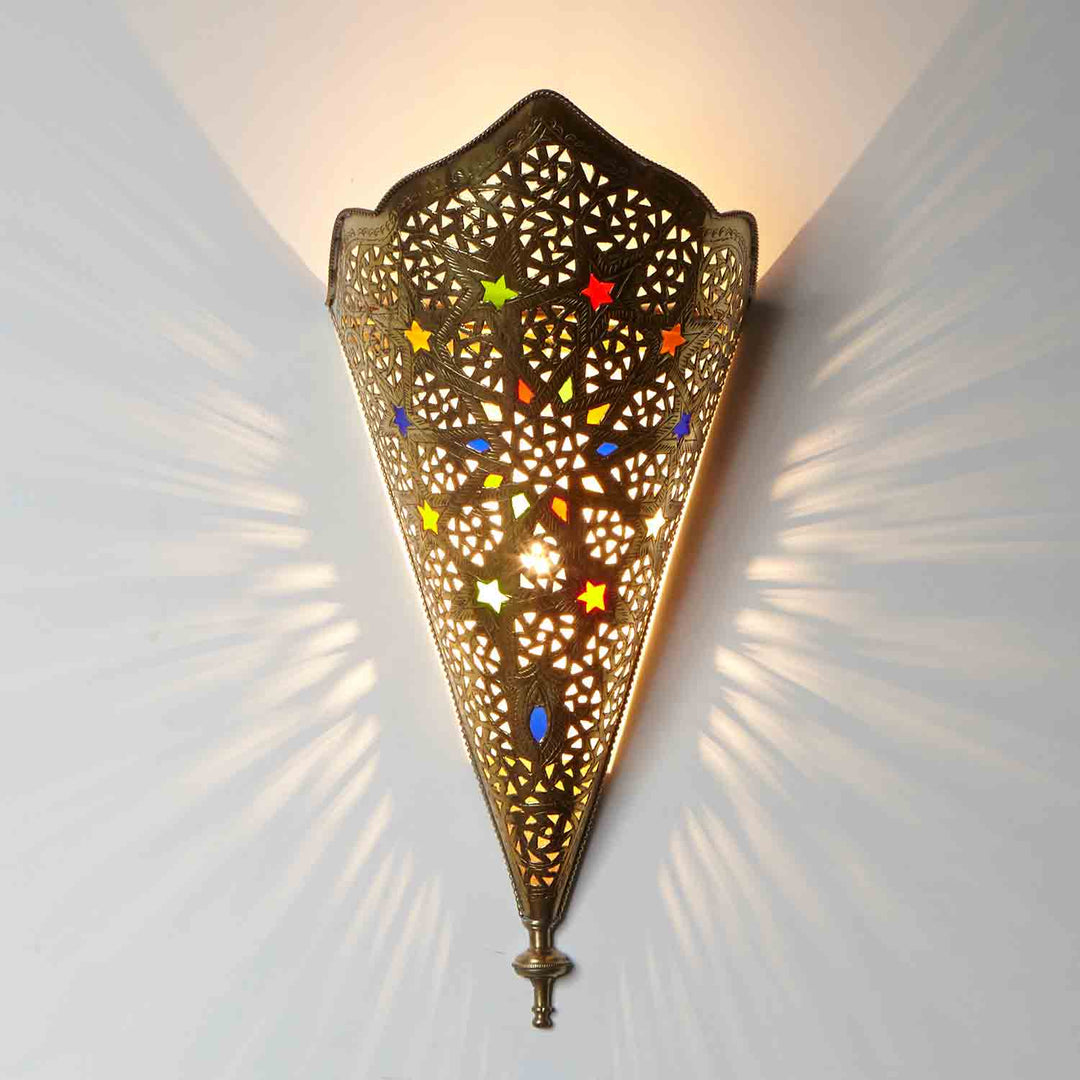 Messing-Wandlampe Rahma