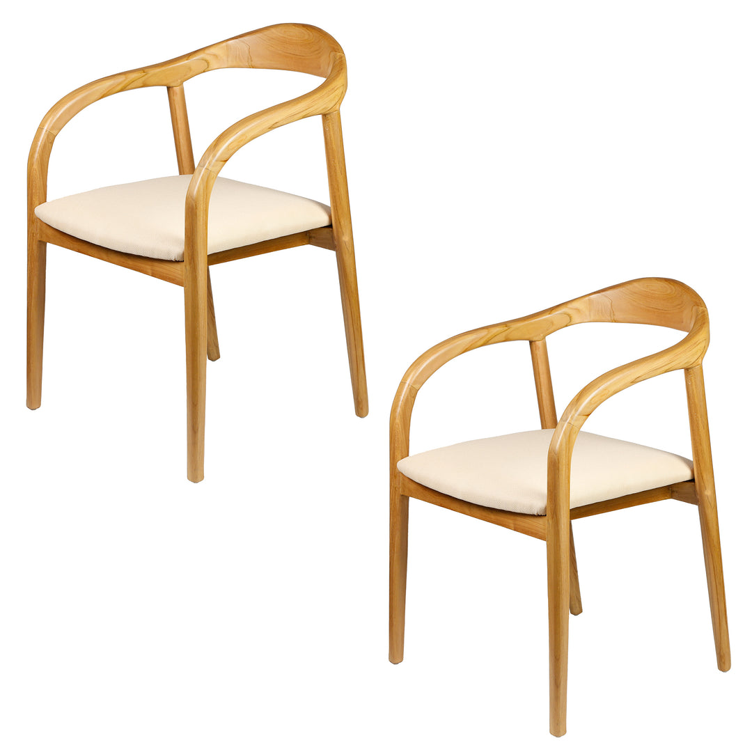 Sedia da pranzo imbottita