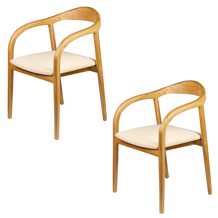 Sedia da pranzo imbottita