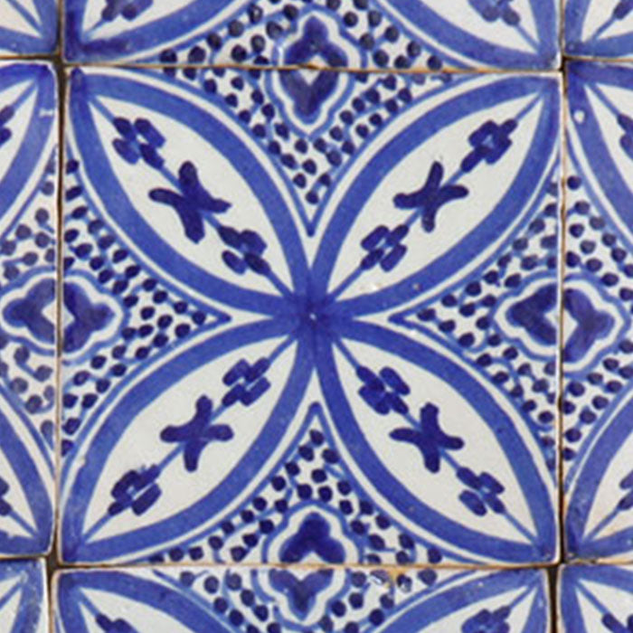 Piastrelle dipinte a mano - Decoro Azulejo mediterraneo