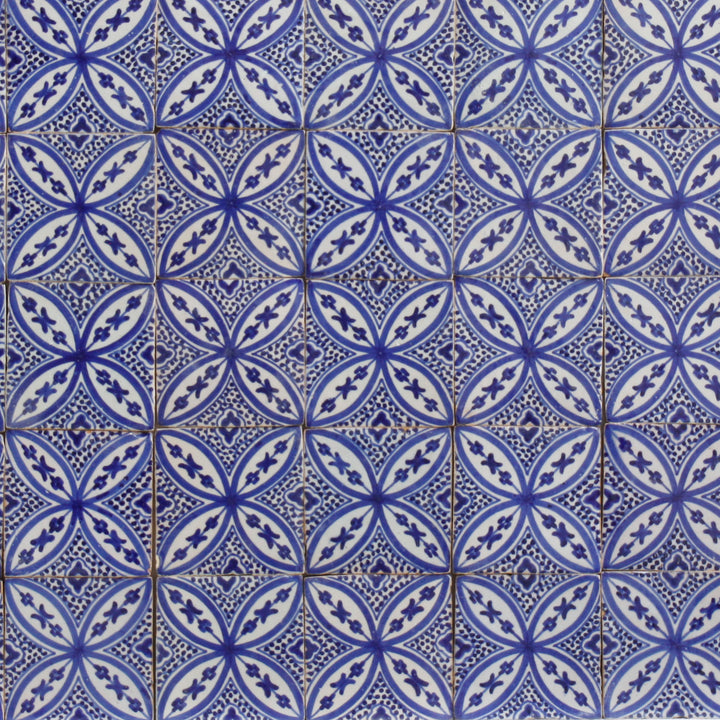 Piastrelle dipinte a mano - Decoro Azulejo mediterraneo