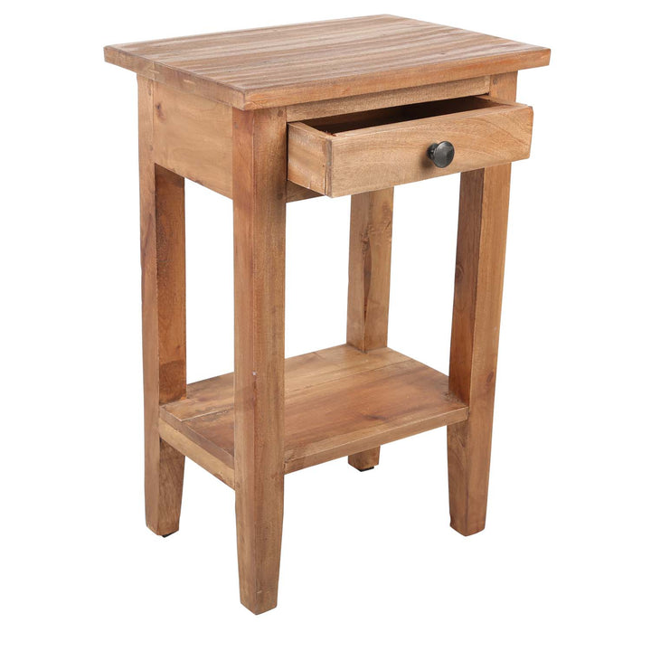 Tavolino compatto in teak