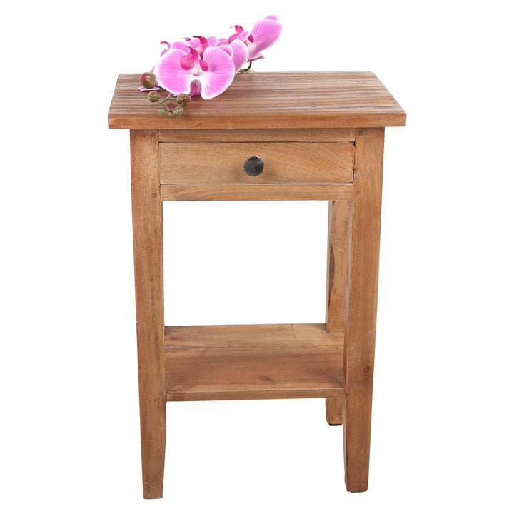 Tavolino compatto in teak