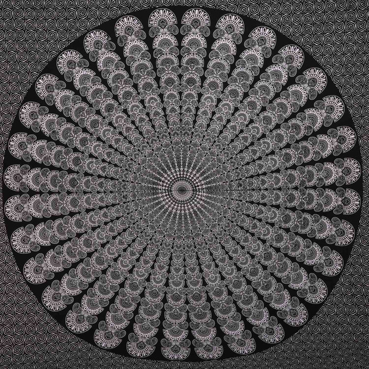 Copriletto XXL Mandala Amba 240