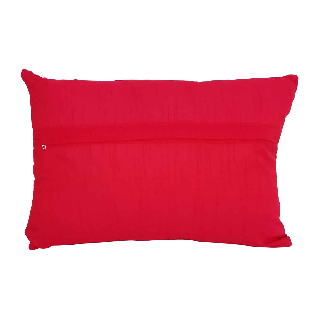 Cuscino in velluto Boho Babbo Natale