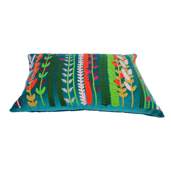 Cuscino in velluto Boho Babbo Natale