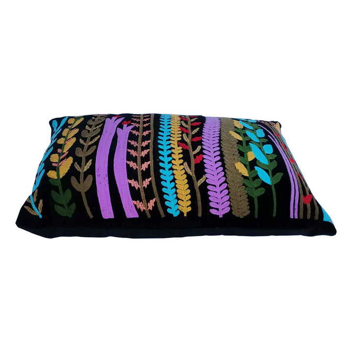 Cuscino in velluto Boho Babbo Natale