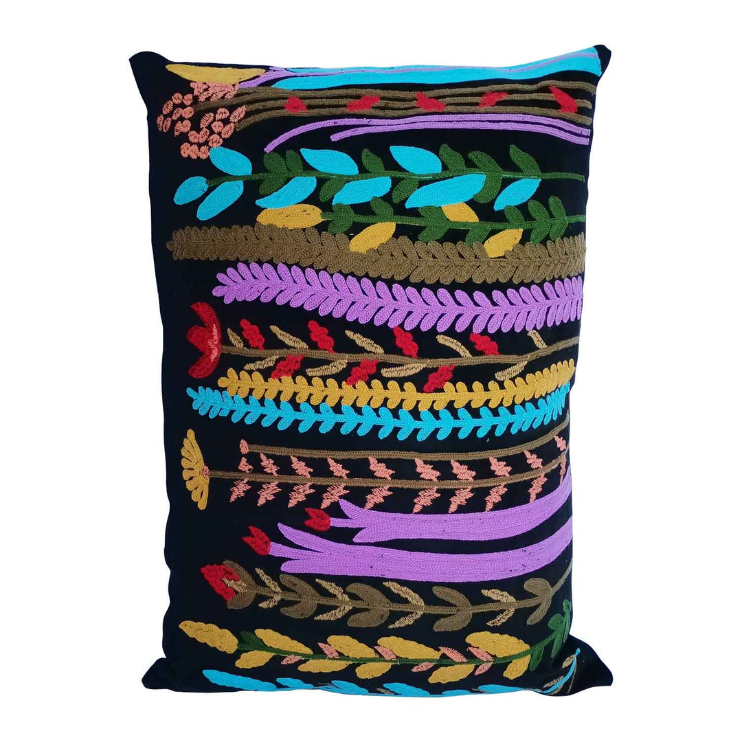 Cuscino in velluto Boho Babbo Natale