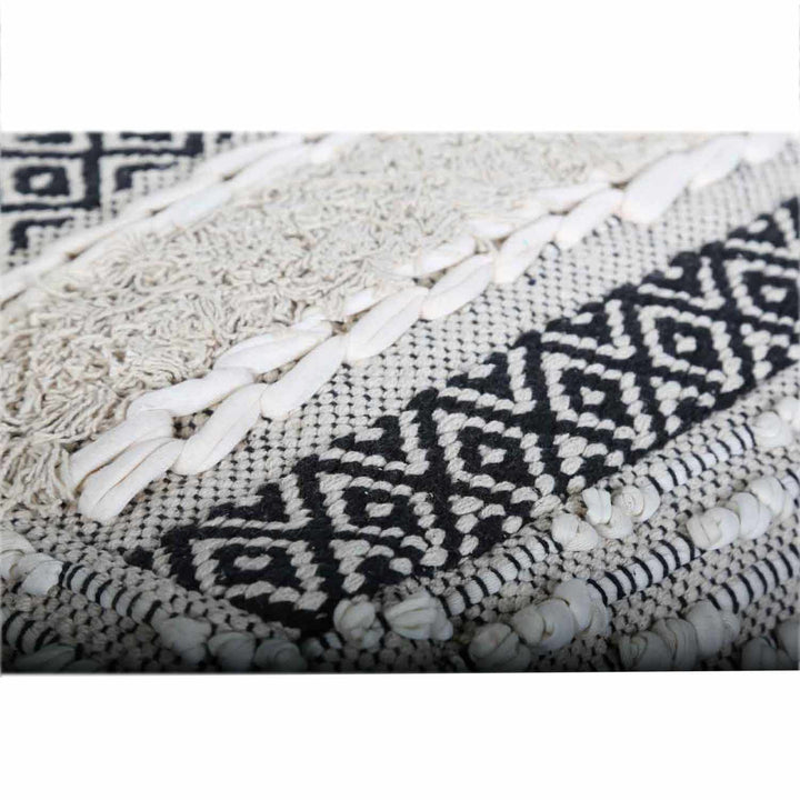 Pouf con seduta cubica Boho Mara