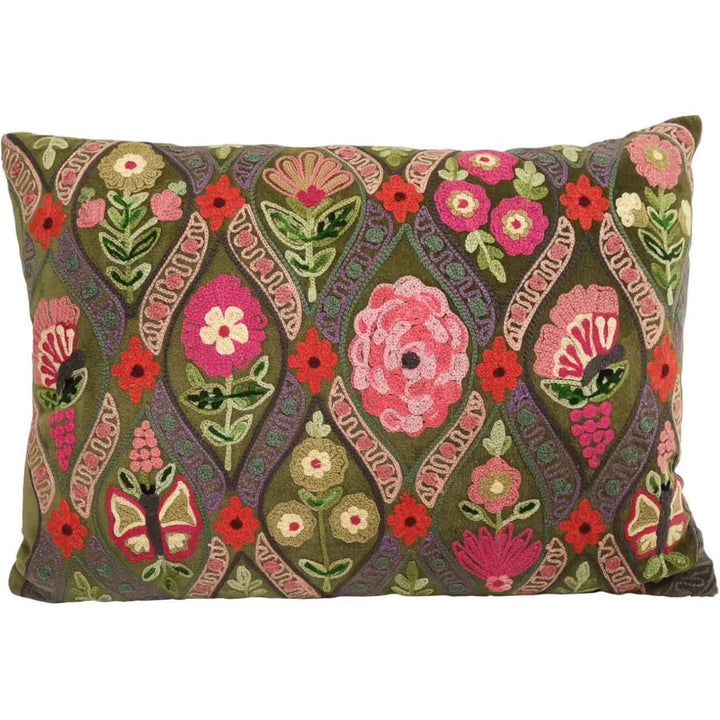 Cuscino decorativo Jolina ricamato