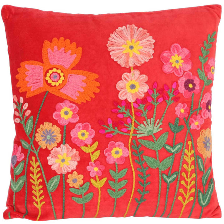 Cuscino arredo Livia con spettacolo floreale