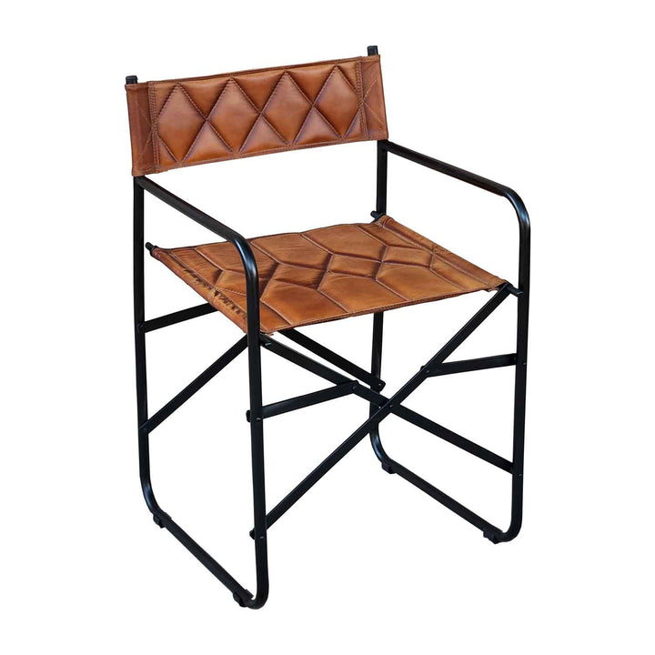 Sedia da regista Riccardo in pelle