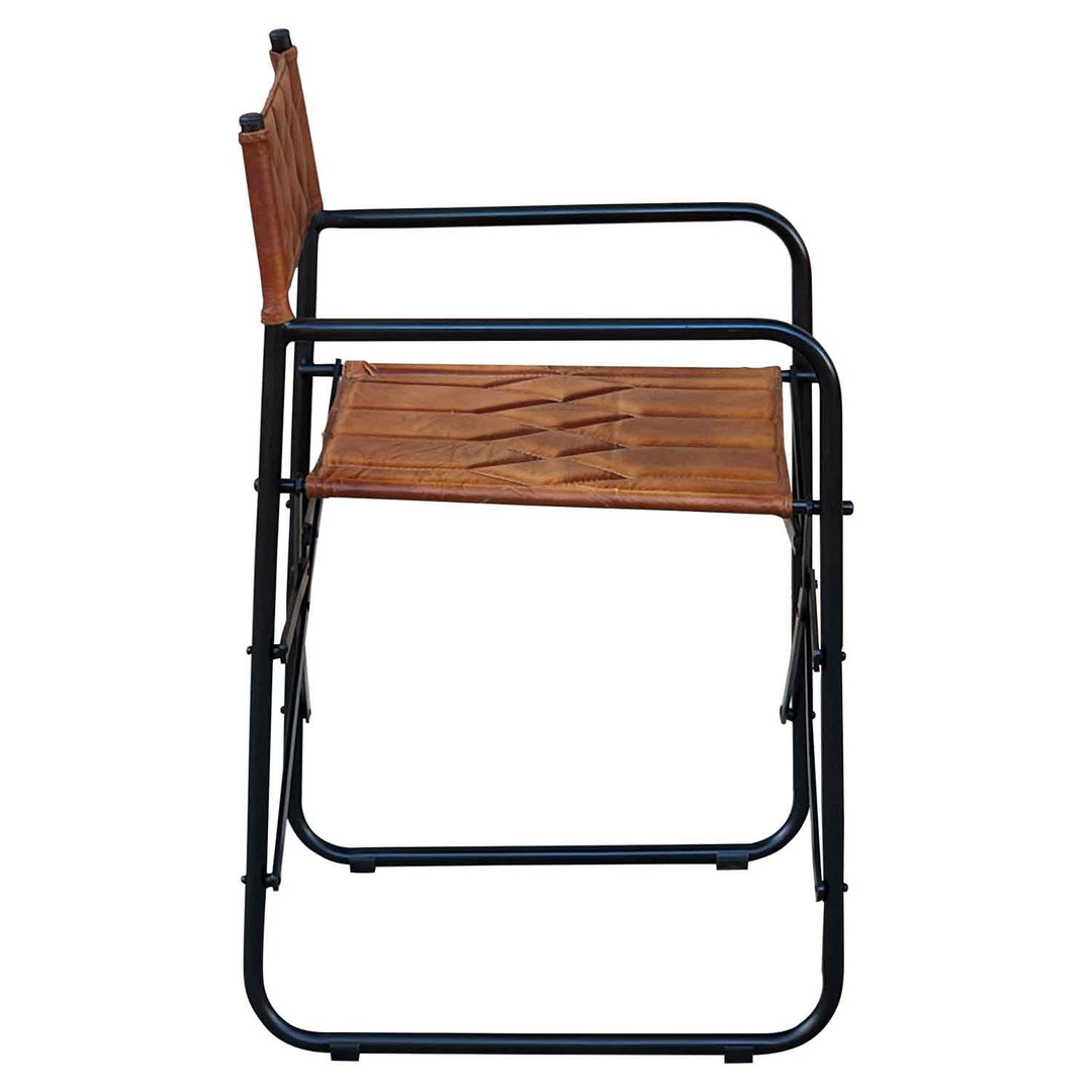 Sedia da regista Riccardo in pelle