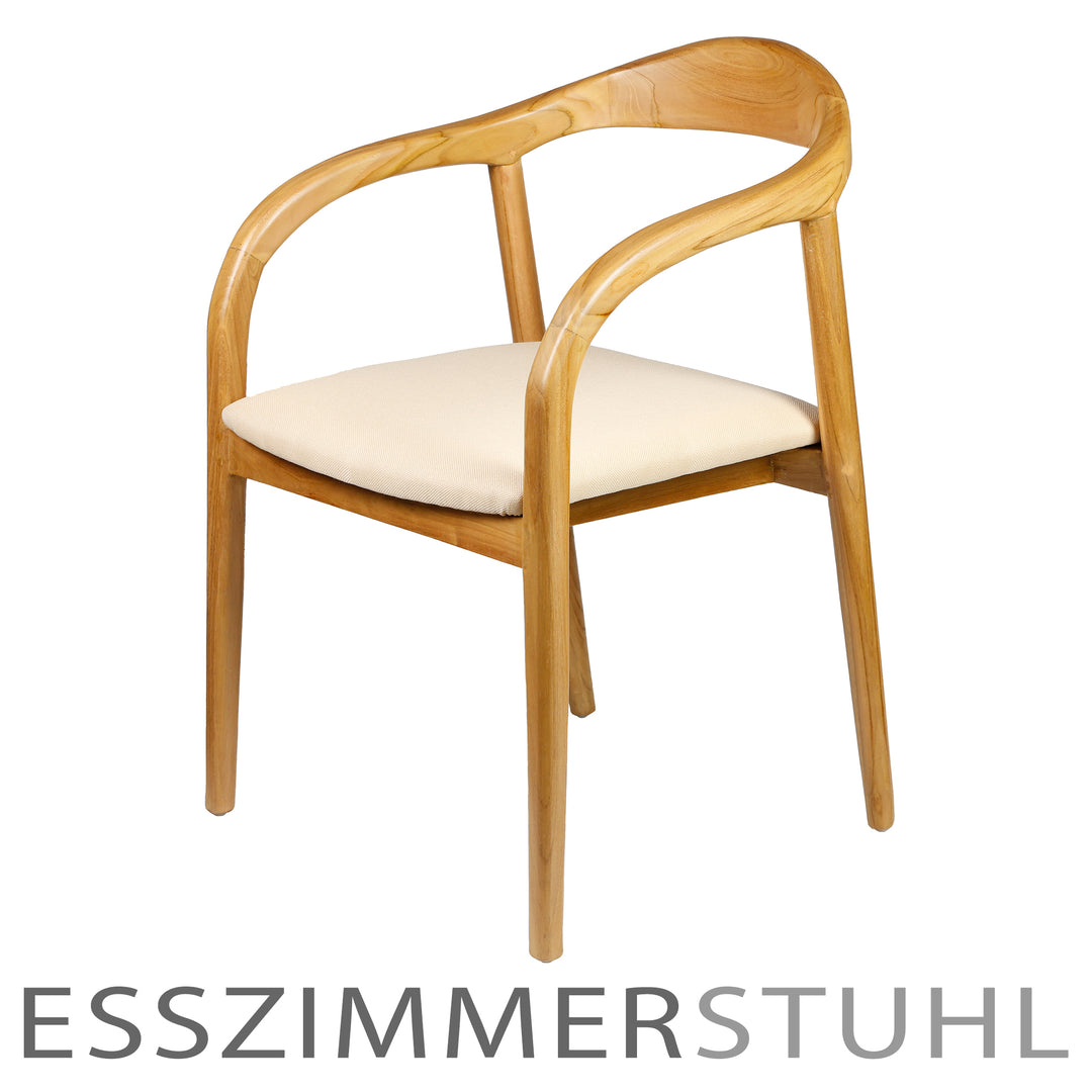 Sedia da pranzo imbottita