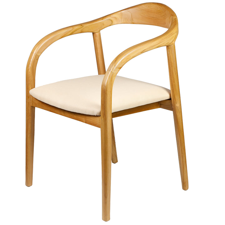 Sedia da pranzo imbottita