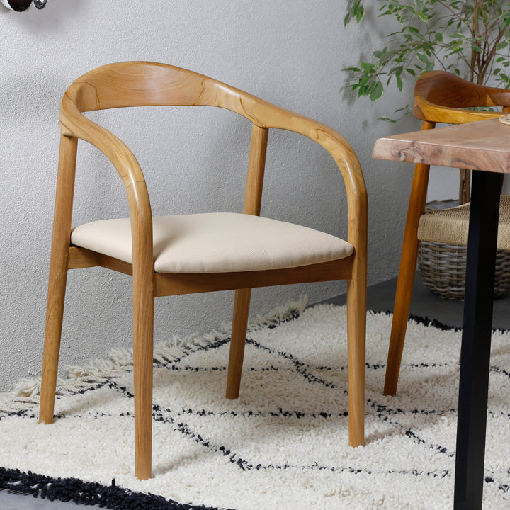 Sedia da pranzo imbottita