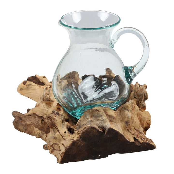 Caraffa in vetro su radica A42