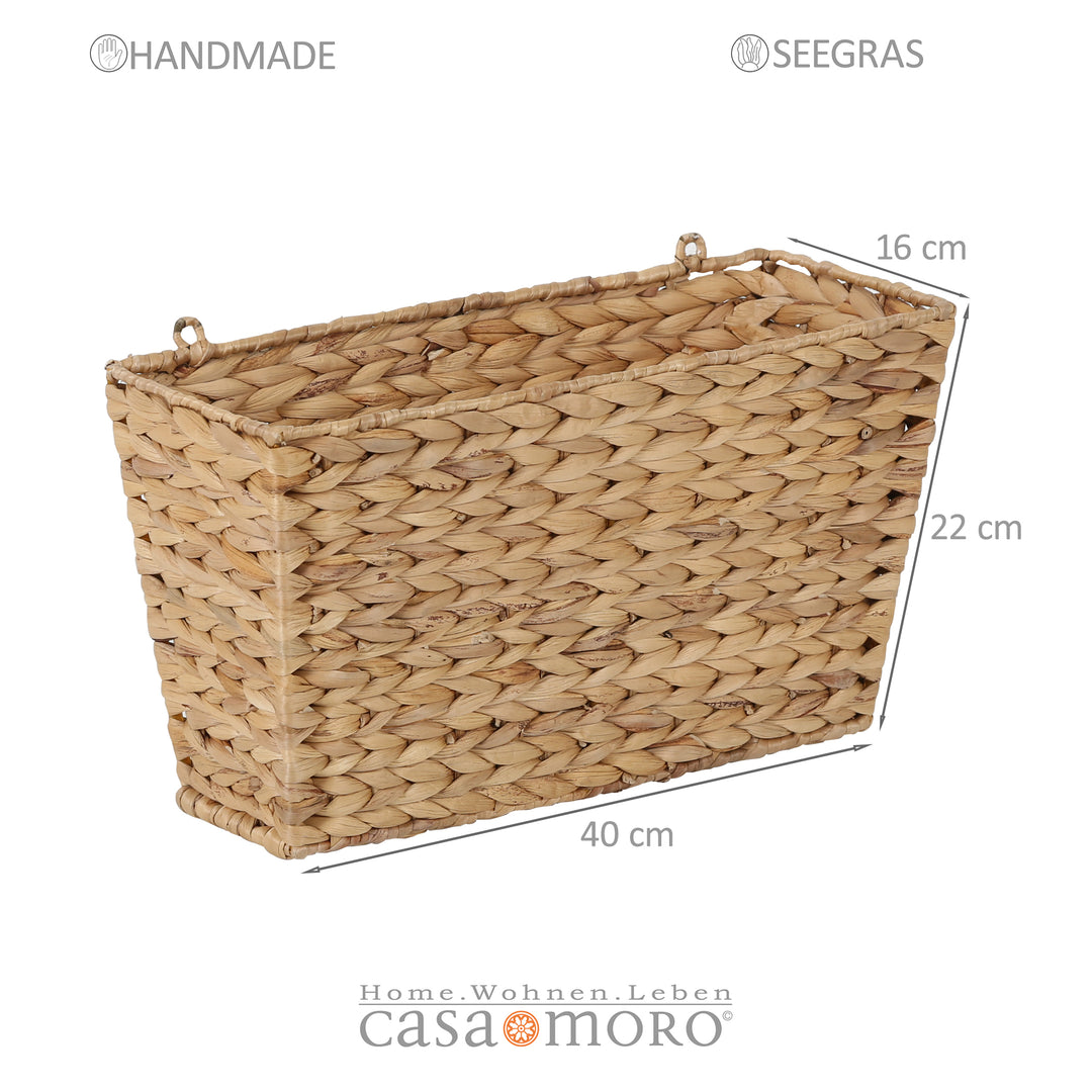 Cestino sospeso da muro Zella