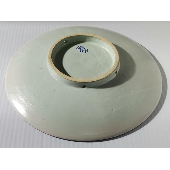 Ciotola in ceramica dipinta a mano F043 proveniente dal Marocco