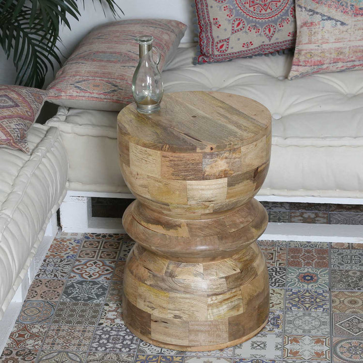 Sgabello orientale Milano Naturale