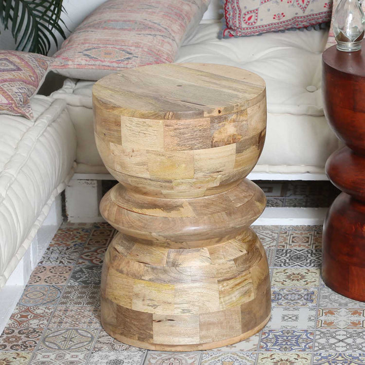 Sgabello orientale Milano Naturale