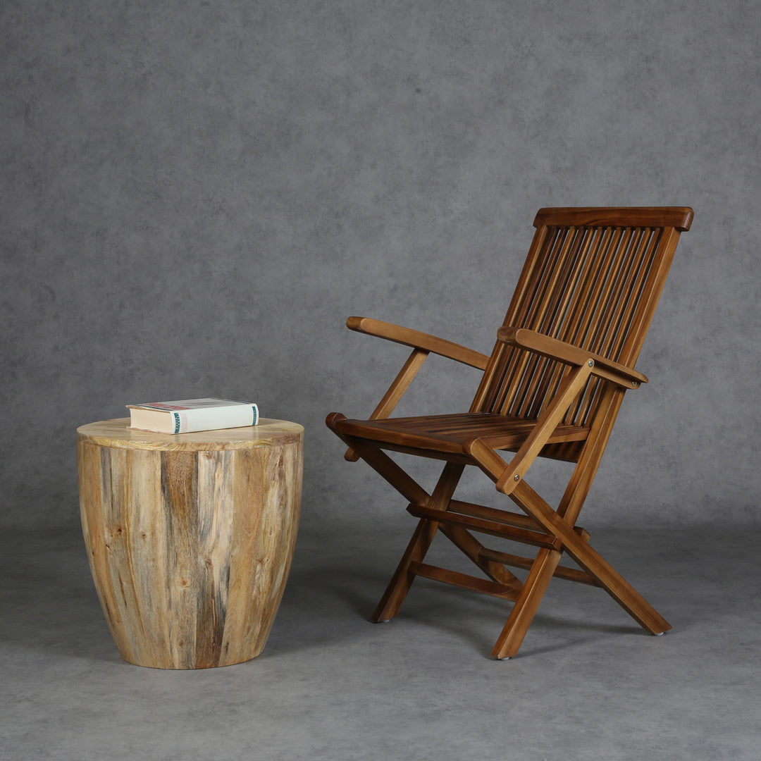 Sedia pieghevole in legno Eliano