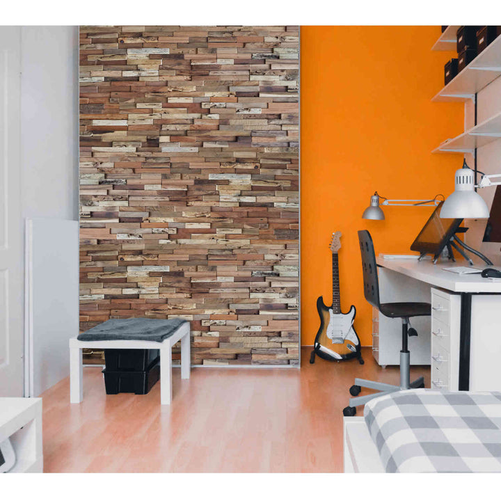 Boiserie in legno Corallo Naturale