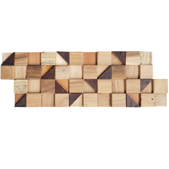 Boiserie in legno Pyramid Cube