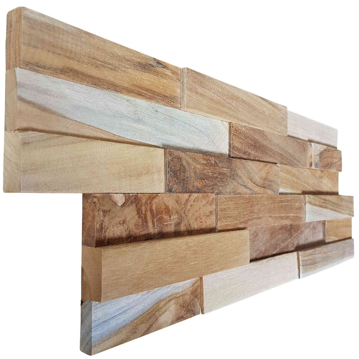 Boiserie in legno Onda Liscia