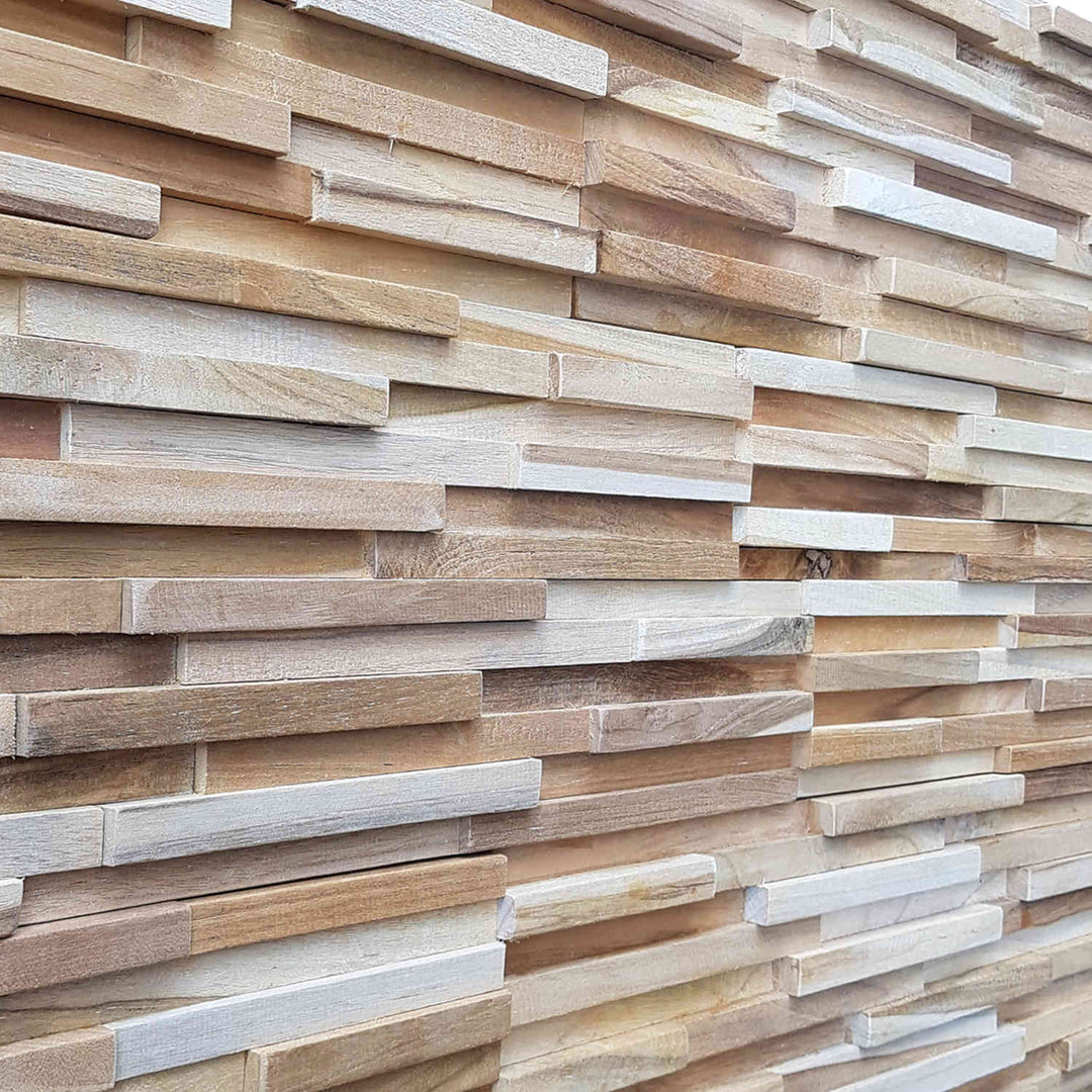Boiserie in legno Natural Ripple