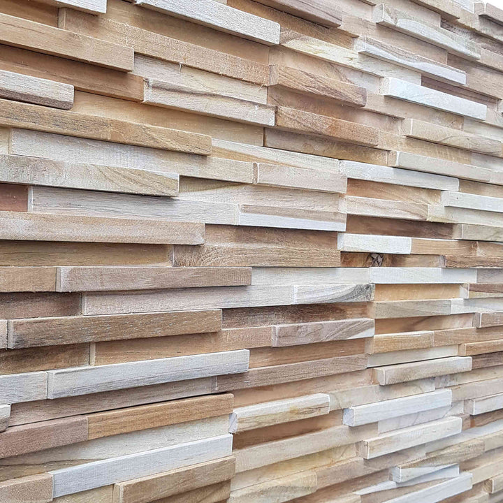 Boiserie in legno Natural Ripple
