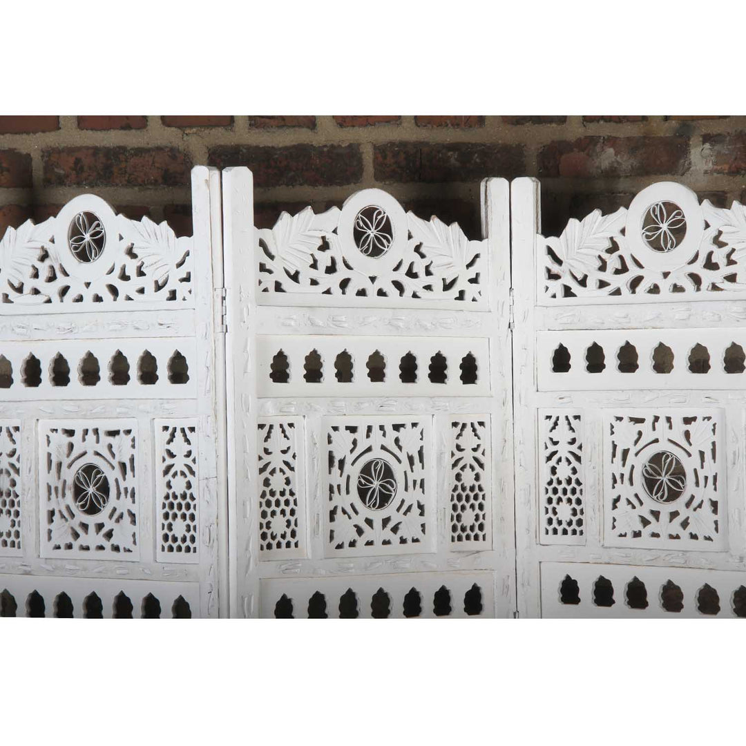 Paravento indiano in legno Ramez