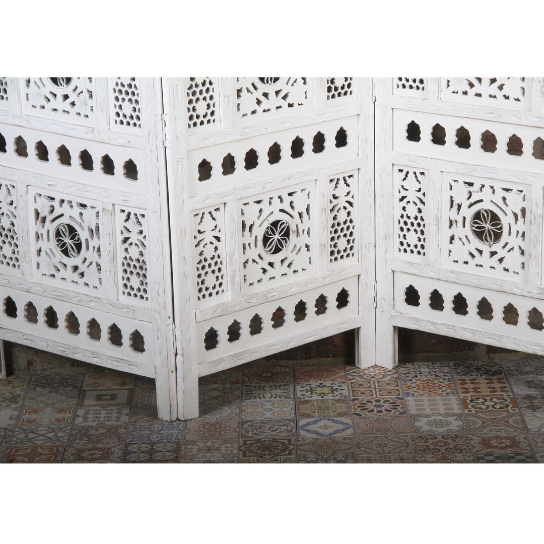 Paravento indiano in legno Ramez
