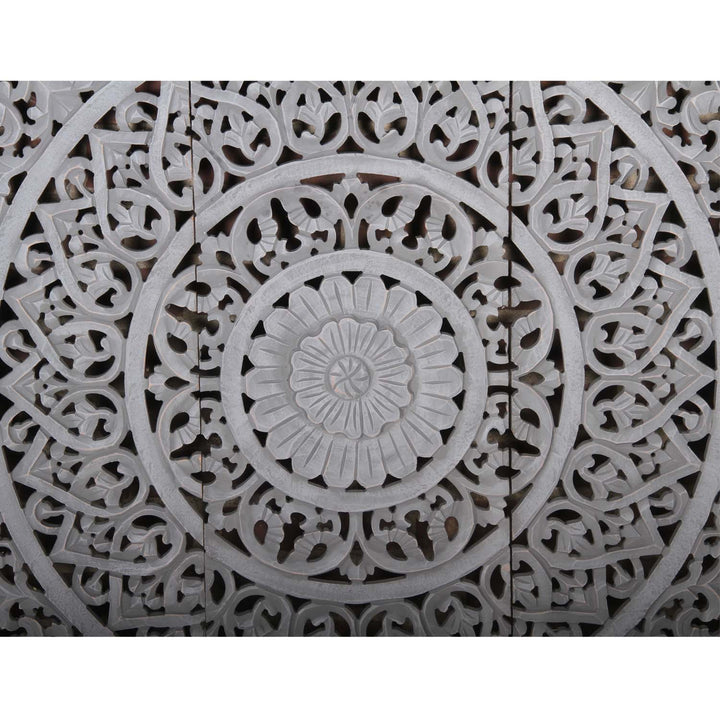 Mandala indiano Haya in legno