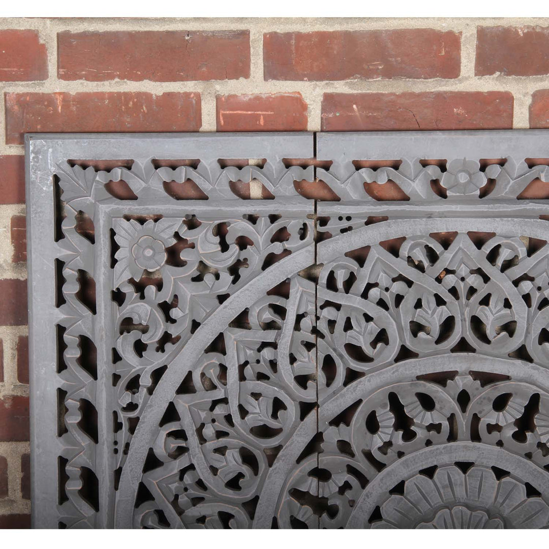 Mandala indiano Haya in legno