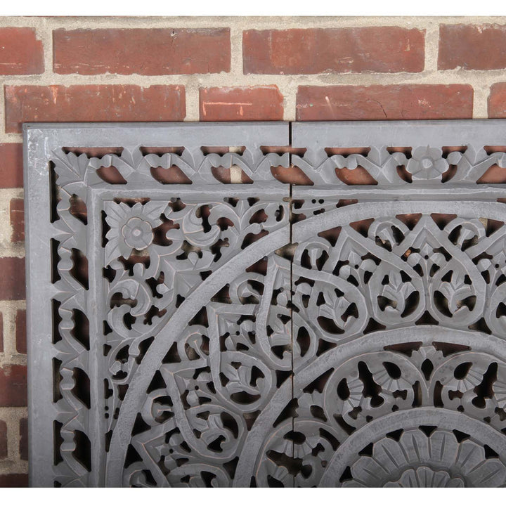 Mandala indiano Haya in legno