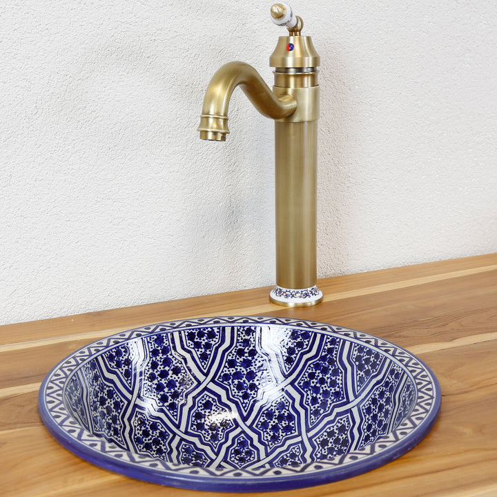 Lavabo dipinto a mano