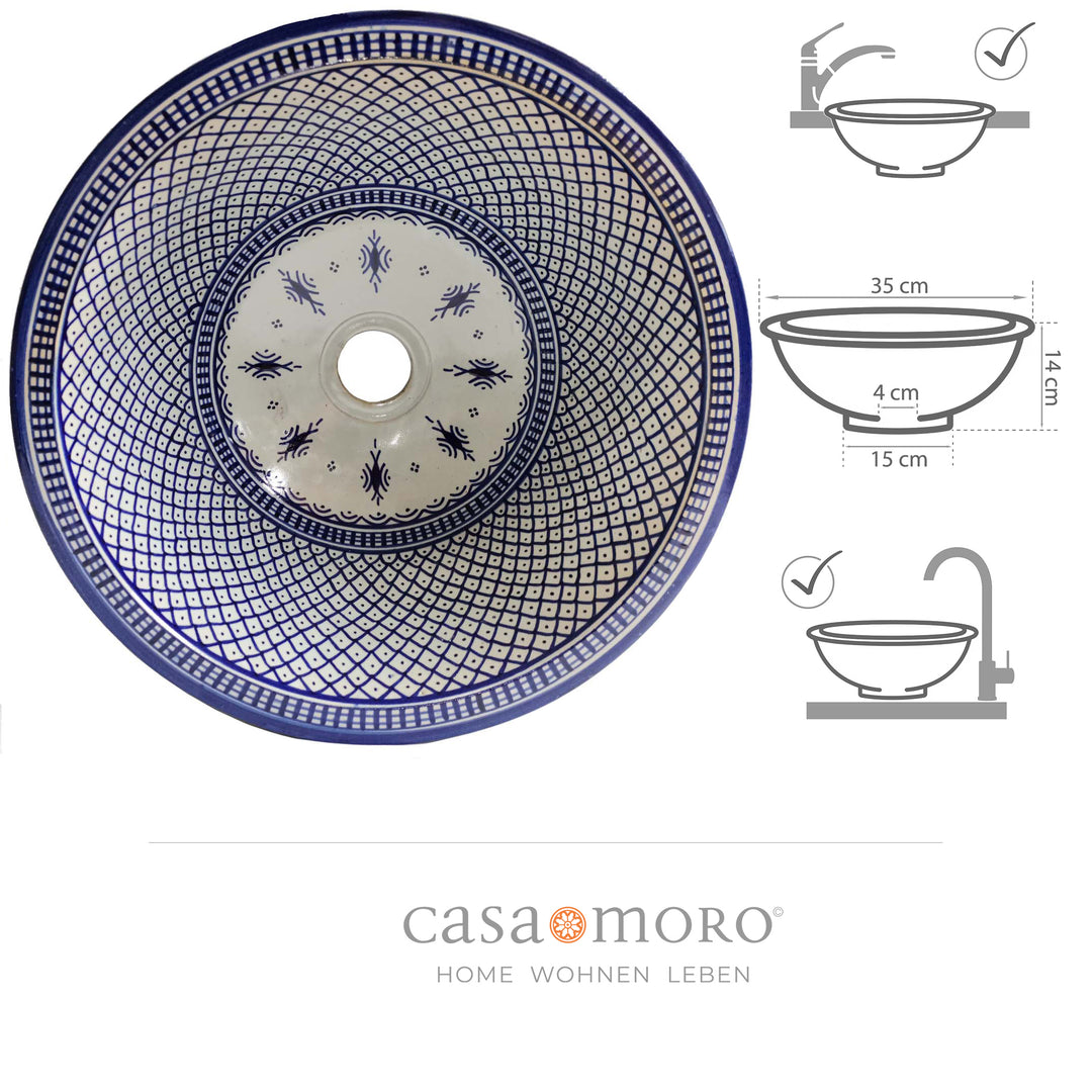 Lavabo in ceramica