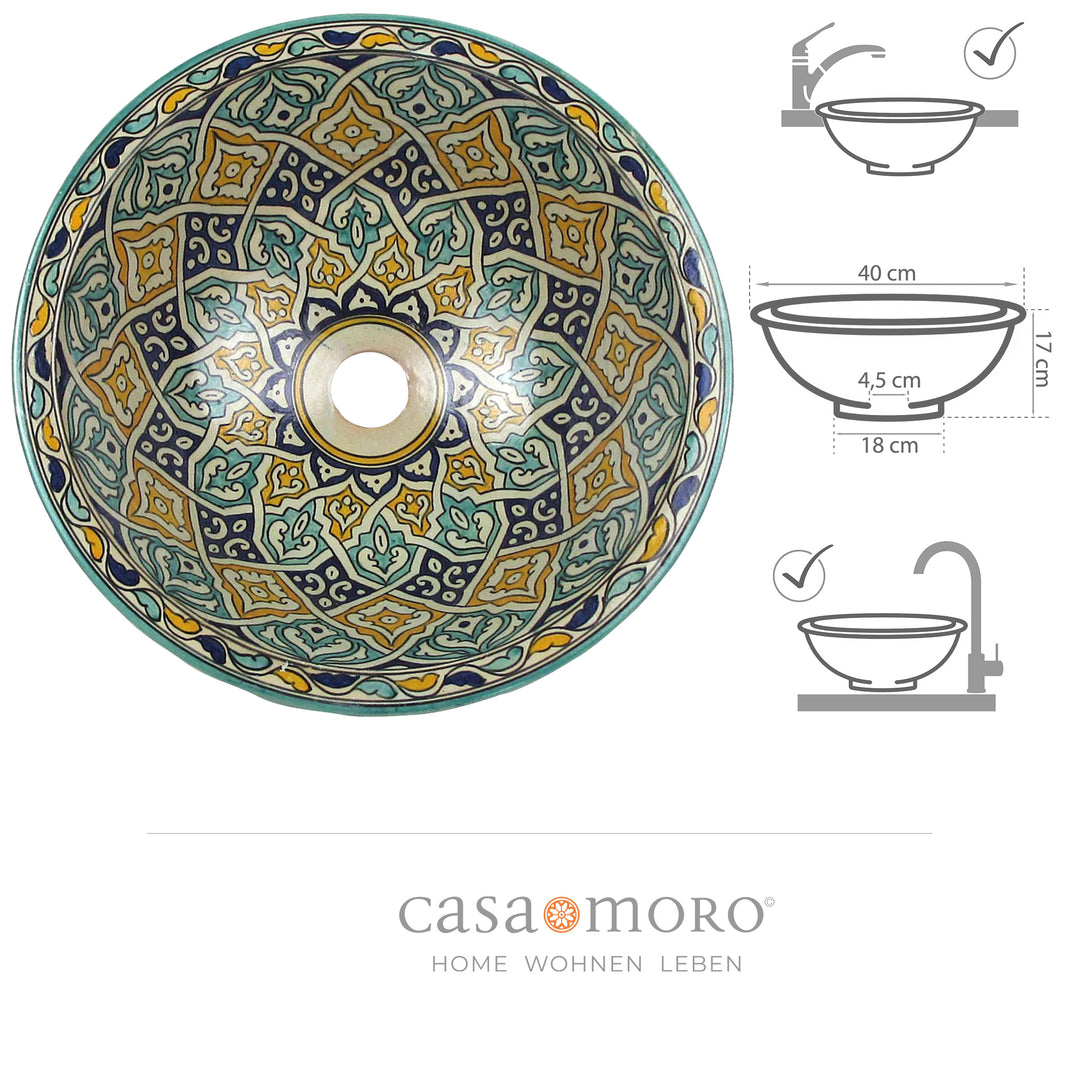 Lavabo in ceramica