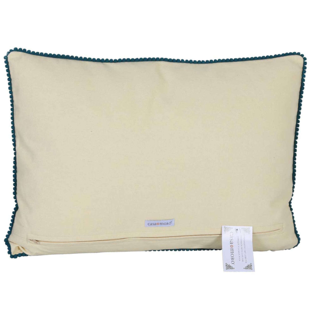 Cuscino di Babbo Natale con pompon