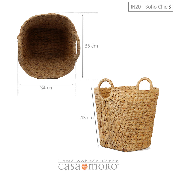 Borsa a cestino Boho Chic S