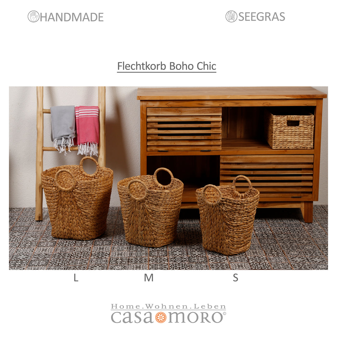 Borsa a cestino Boho Chic L