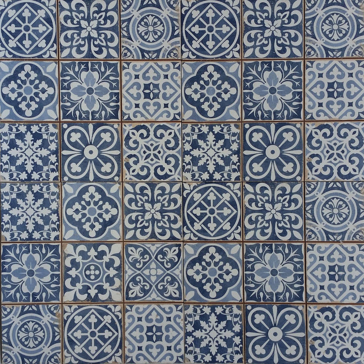 Piastrelle retrò patchwork marocchino 33x33 cm – Vintage