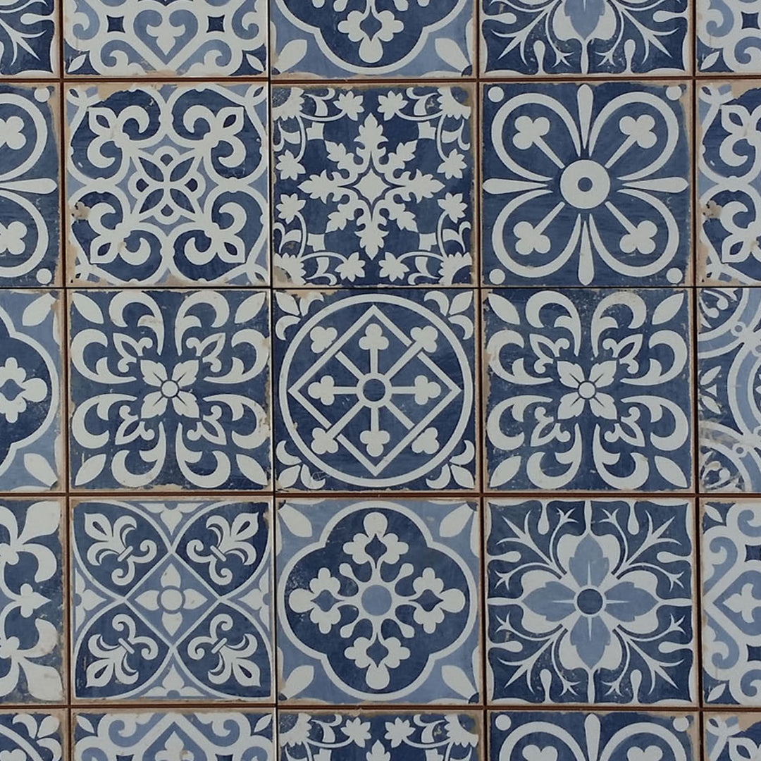 Piastrelle retrò patchwork marocchino 33x33 cm – Vintage