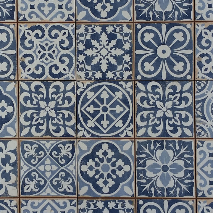 Piastrelle retrò patchwork marocchino 33x33 cm – Vintage