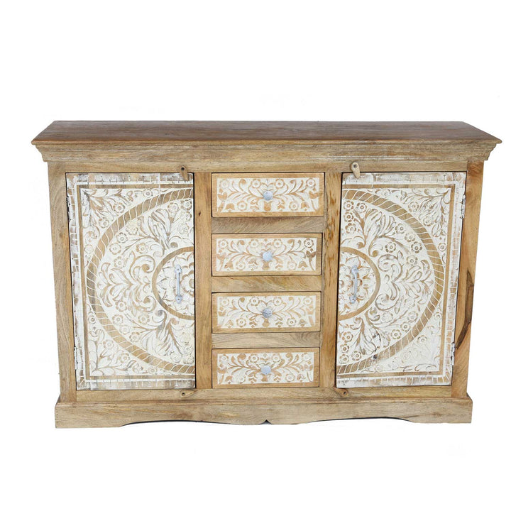 Cassettiera marocchina in legno Harnur