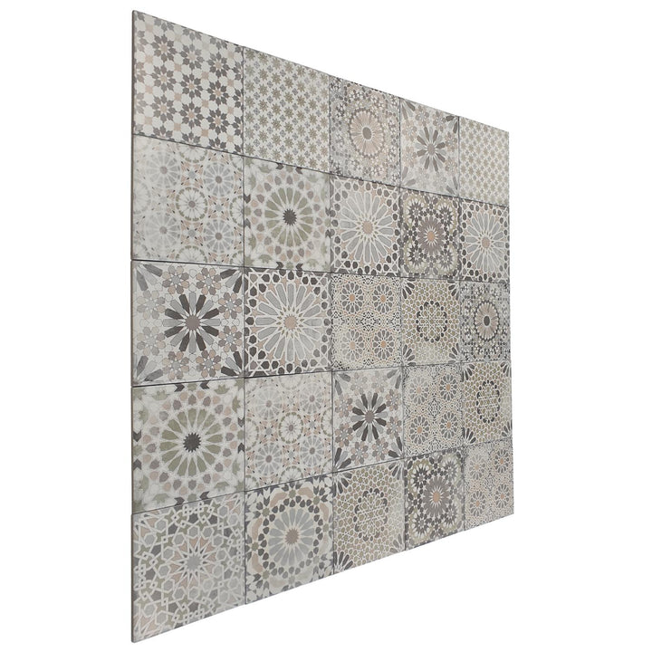 Arabesco di piastrelle patchwork marocchino