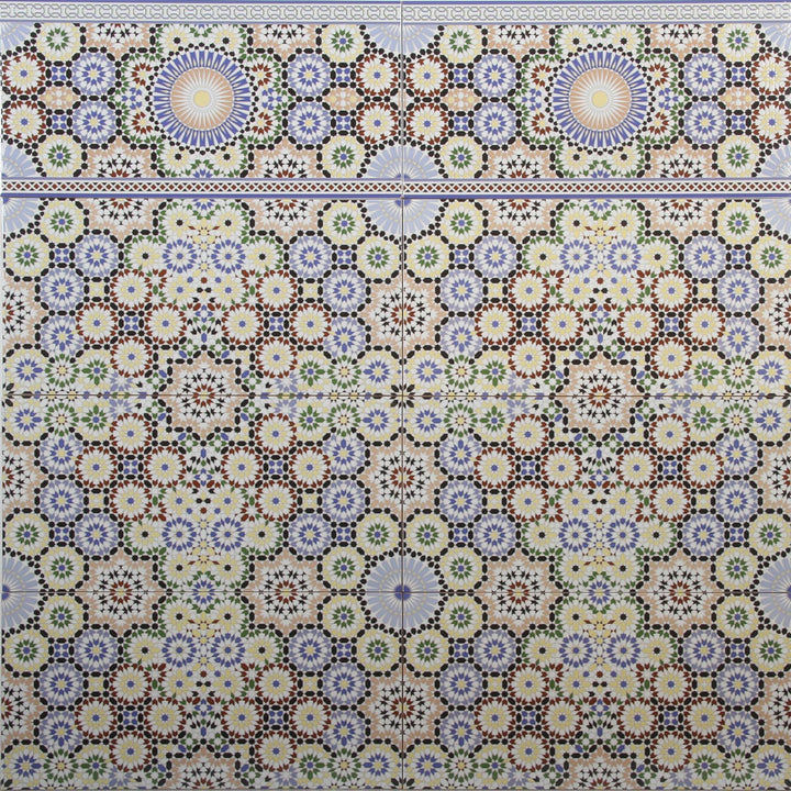 Rivestimenti marocchini 50x25 cm – motivo mosaico