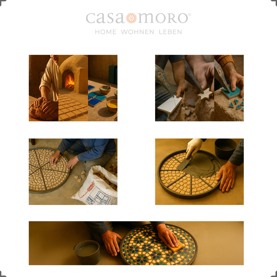 Mosaiktisch für Küche, Flur oder Balkon