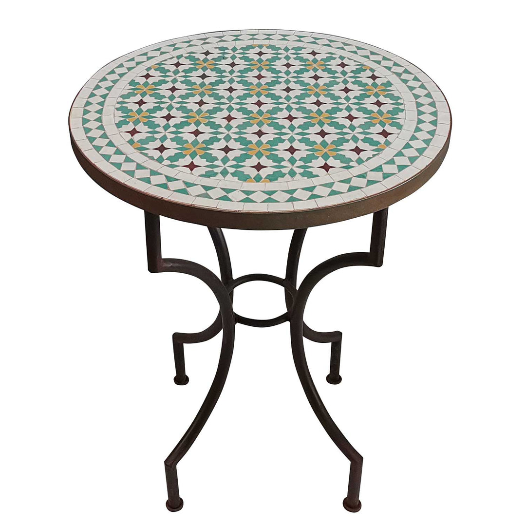 Tavolo in mosaico dal Marocco M60-41